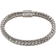 John Hardy Classic Chain Sterling Silver Bracelet with Diamond Pave