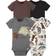 Gerber Baby Boys Short Sleeve Onesies Bodysuits 4-Pack - Dino