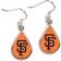 WinCraft San Francisco Giants Tear Drop Dangle Earrings