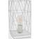 Simple Designs Geometric Square Table Lamp 26cm