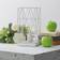 Simple Designs Geometric Square Table Lamp 26cm
