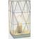 Simple Designs Geometric Square Table Lamp 26cm