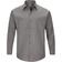 Red Kap Long-Sleeve Work Shirt - Gray