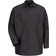 Red Kap Long-Sleeve Work Shirt - Black