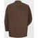 Red Kap Long-Sleeve Work Shirt - Chocolate Brown