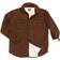 Smith Sherpa Lined Microfleece Shirt Jacket - Brown Light