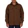 Smith Sherpa Lined Microfleece Shirt Jacket - Brown Light