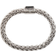 John Hardy Classic Chain Sterling Silver Lava Bracelet with Black Sapphire