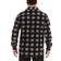 Smith Sherpa Lined Plaid Microfleece Shirt Jacket - Grey/Black