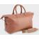 Royce Executive Leather Duffel Bag - Tan