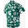Wes & Willy Michigan State Spartans Floral Button-Up Shirt - Green