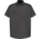 Red Kap Short Sleeve Motorsports Shirt - Charcoal/Black