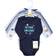 Hudson Baby Cotton Long-Sleeve Bodysuits, 5-pack - Space (10118692)