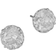 Kate Spade Sparkle Round Earrings - Silver/Tranparent