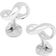 Cufflinks Inc Infinity Symbol Cufflinks - Silver