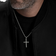 David Yurman Cable Classics Cross Pendant - Silver