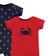 Hudson Baby Cotton Rompers 3-pack - Crab ( 10152609)