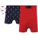 Hudson Baby Cotton Rompers 3-pack - Crab ( 10152609)