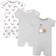 Hudson Cotton Rompers 3-pack - Milk Cookies (10152639)