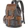 TSD Brand Turtle Ridge Canvas Backpack - Grey