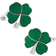 Cufflinks Inc Clover Cufflinks - Silver/Green