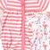 Hudson Baby Cotton Rompers 3-pack - Coral Flamingo (10152748)