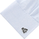 Cufflinks Inc Recessed Matte Darth Vader Head Cufflinks - Silver/Black/White