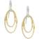 Marco Bicego 18K Yellow Gold Onde Double Loop Hook Earrings