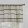 Clean Window Twill Stripe Curtain Valance 35.56x132.08cm