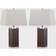 Safavieh Deco 2-pack Table Lamp 64.8cm 2pcs