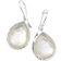 Ippolita Rock Candy Small Teardrop Earrings - Silver/White