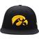 Top of the World Lowa Hawkeyes Team Color Fitted Hat Men - Black