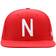 Top of the World Nebraska Huskers Team Color Fitted Hat Men - Scarlet