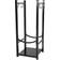 Sunnydaze Indoor/Outdoor Tall Firewood Storage Rack with Tool Holders