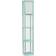 Simple Designs Storage Shelf with 2 USB Charging Ports Floor Lamp 62.5"