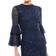 Mac Douglas Sequined Midi Dress - Navy