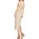 Mac Douglas Sequined Midi Dress - Nude