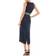 Mac Douglas Sequined Midi Dress - Navy