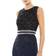 Mac Douglas Sequined Midi Dress - Navy