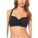 Bleu Rod Beattie Underwire Shirred Bandeau Bikini Top - Black