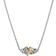 David Yurman The Crossover Collection Short Station Necklace - Silver/Gold