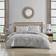 Camden Duvet Cover Grey (243.84x233.68cm)
