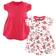 Hudson Baby Cotton Dress 2-pack - Strawberries (10153688)