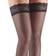 Commando Sexy Sheer Up All Night Thigh High - Black/Taglia