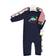 Hudson Baby Cotton Coveralls 3-pack - Christmasaurus (10115319)