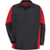 Red Kap Long Sleeve Crew Shirt - Black/Red