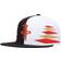 Mitchell & Ness Houston Rockets Diamond Cut Snapback Hat Men - Black/White