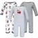 Hudson Baby Cotton Coveralls 3-pack -Boy Whimsical Dog (10114266)