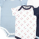 Luvable Friends Bodysuits 5-pack - Baseball (10130459)