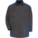 Red Kap Motorsports Shirt - Charcoal/Royal Blue